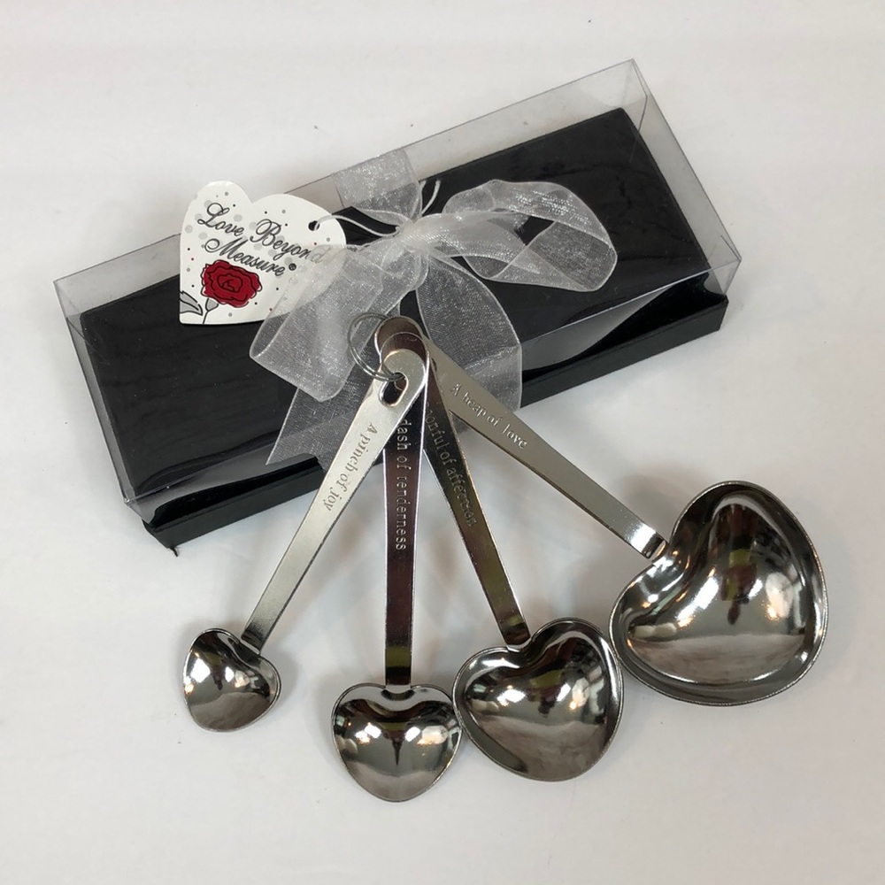 Heart Shaped Measuring Spoons